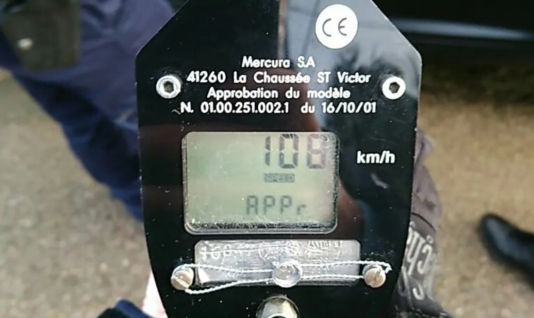 Grand excès de vitesse dans l'Orne